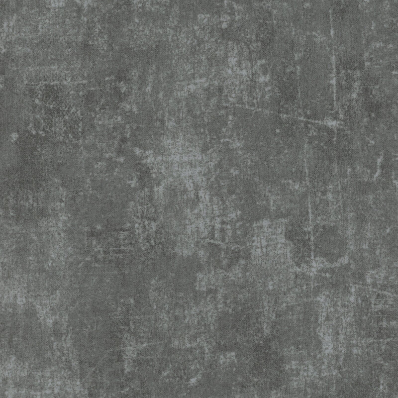 A swatch of stone gray flannel fabric with a grunge texture.