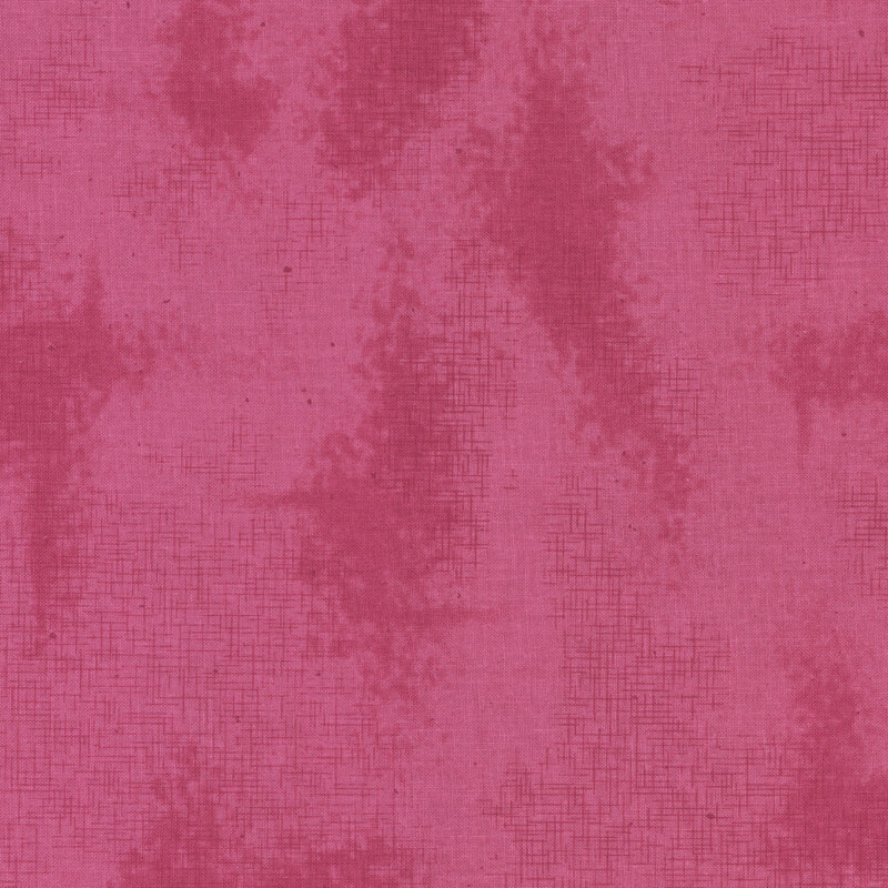 A basic magenta fabric with crosshatching and mottling.