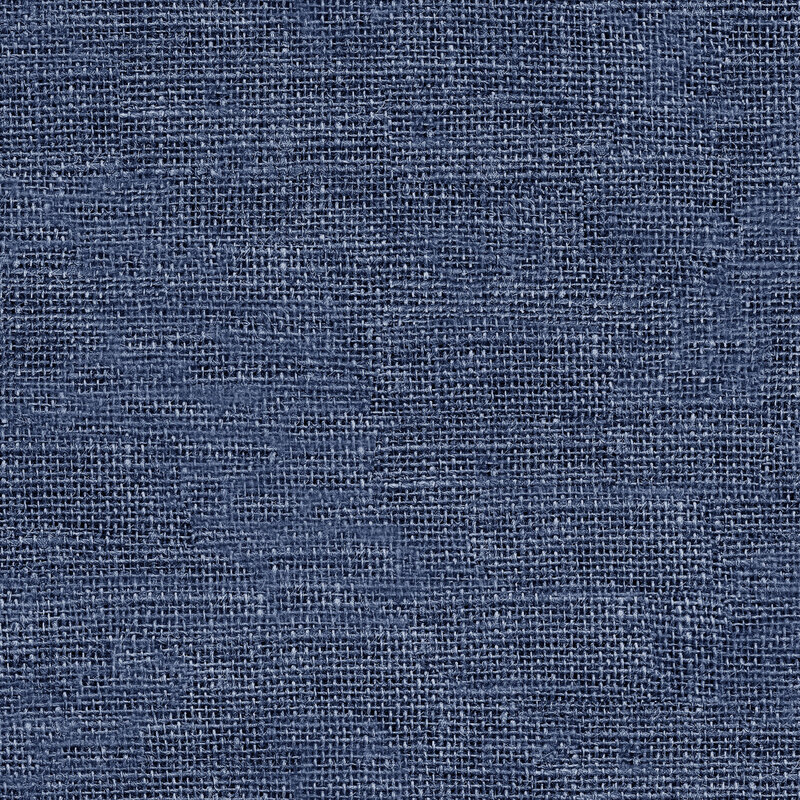 Navy fabric with a burlap texture
