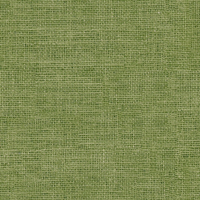 Olive green fabric with a burlap texture