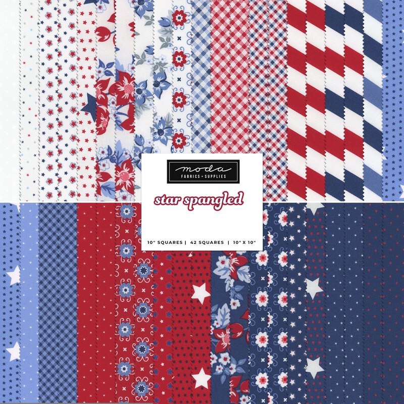 Collage of fabrics available in this pack