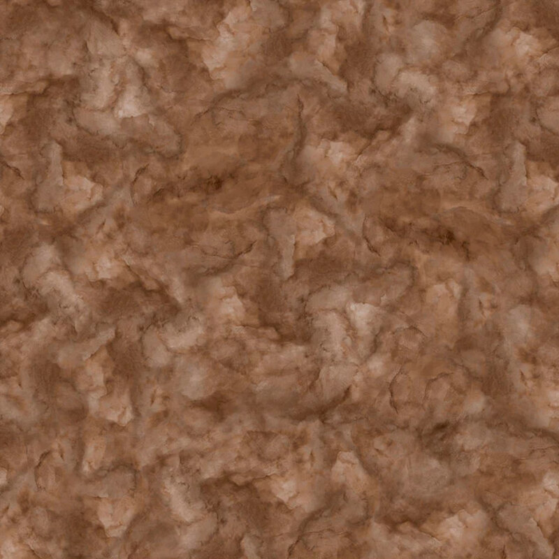 Brown fabric with a mottled design
