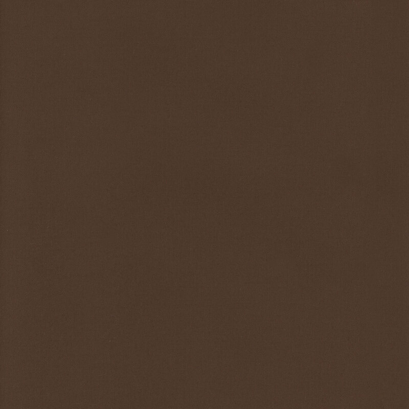Solid chocolate brown fabric