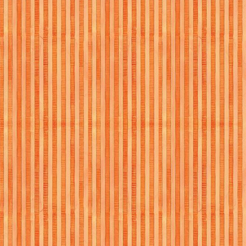 Orange fabric with tonal stripes