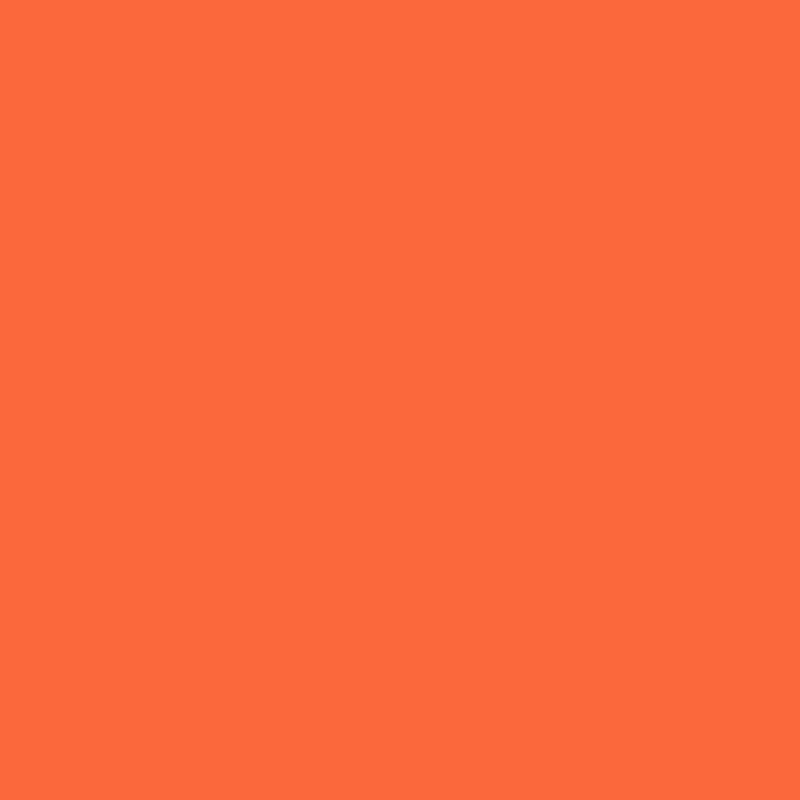 Solid red orange fabric