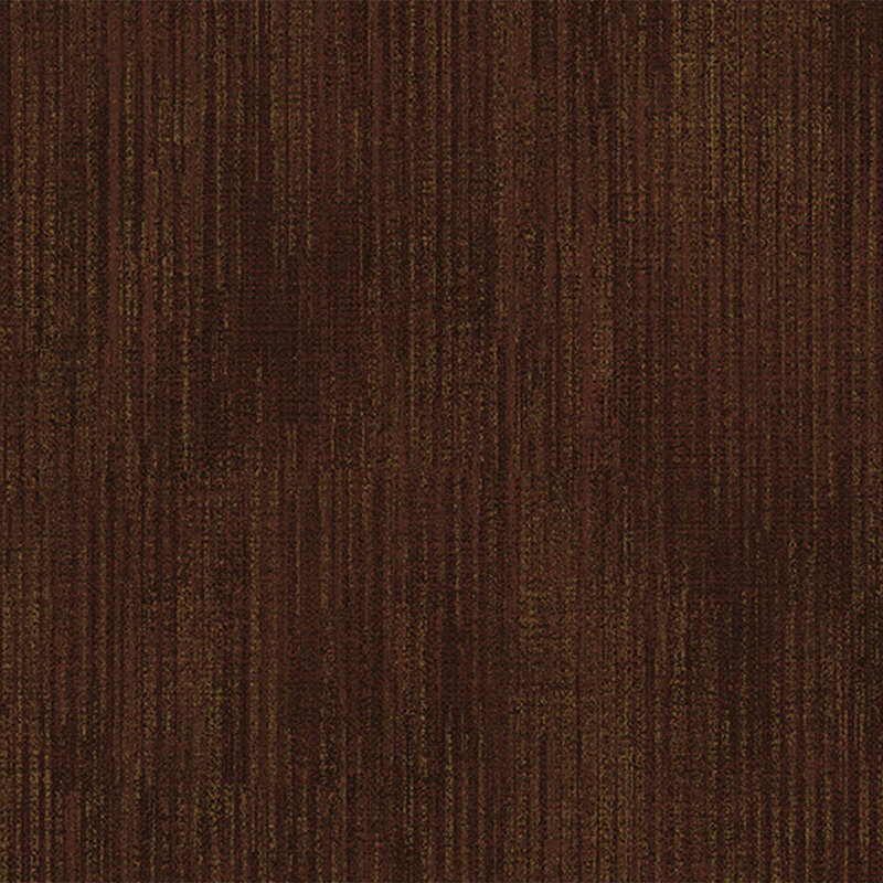 Dark chocolate brown quilting fabric with a grunge texture pattern throughout