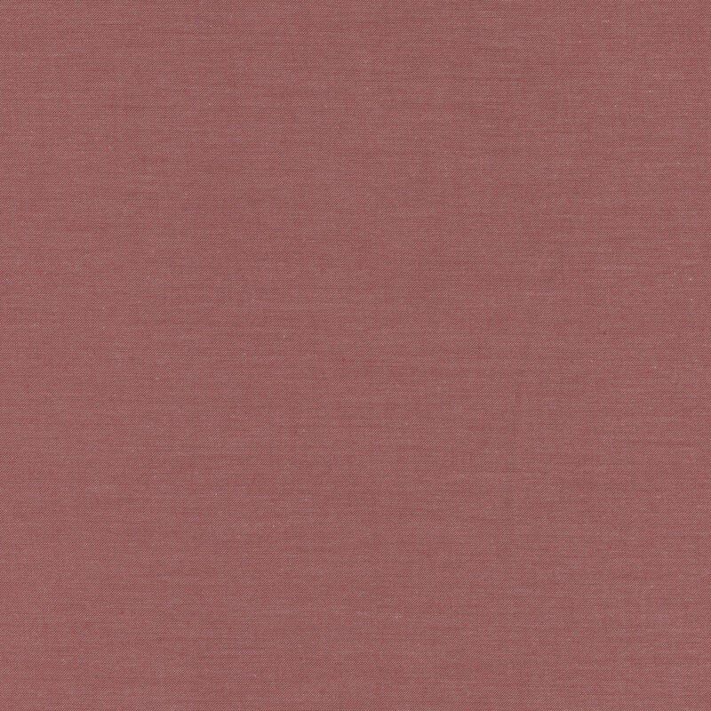 Desert rose colored chambray fabric