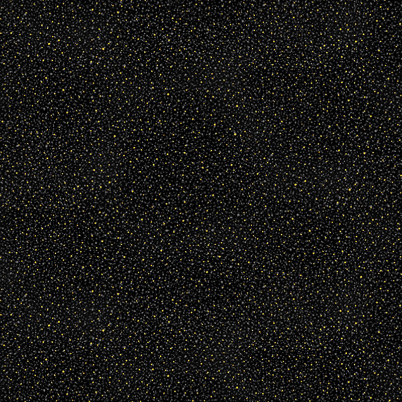 Black fabric with pinprick dots and dotted metallic accents.