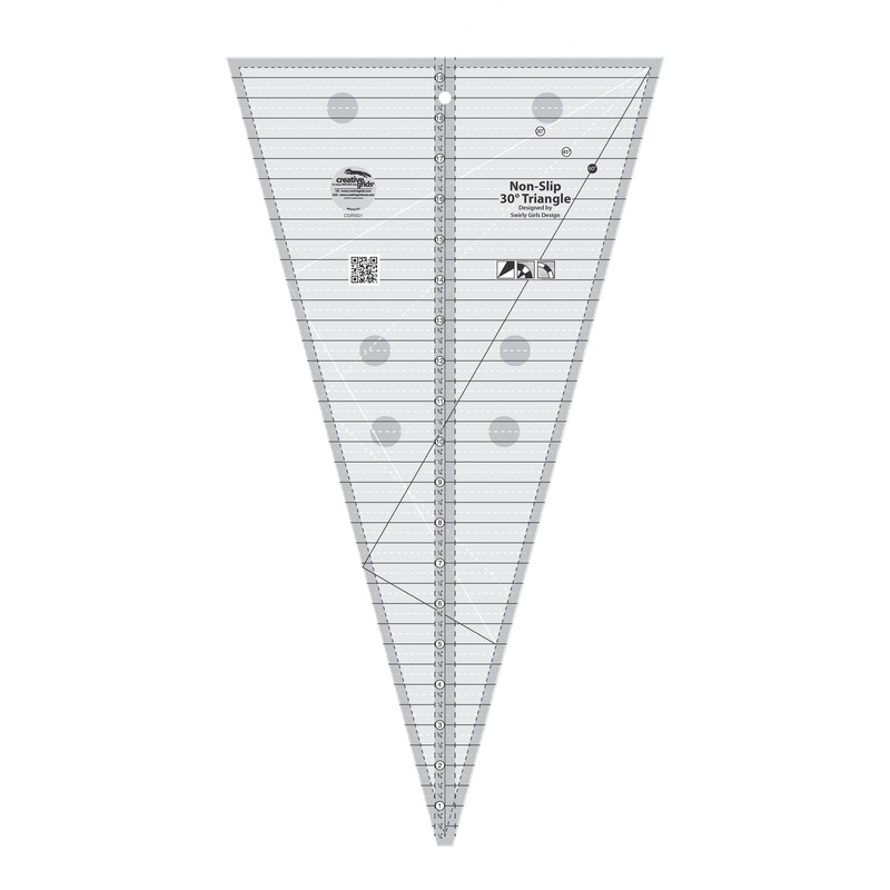 Creative Grids 30 Degree Triangle Quilt Ruler