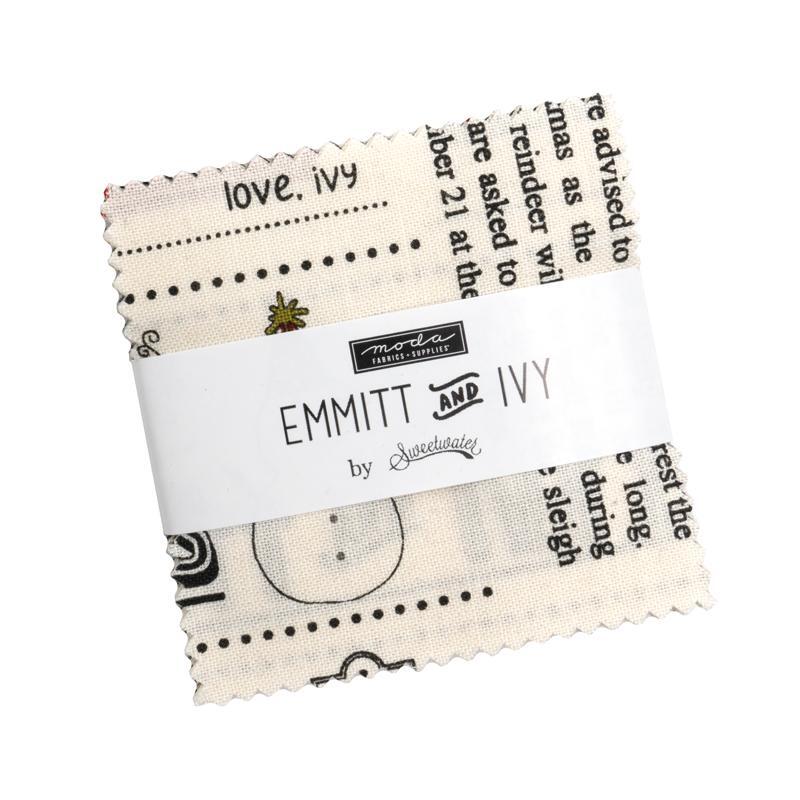 Emmitt and Ivy Mini Charm Pack, isolated on a white background.