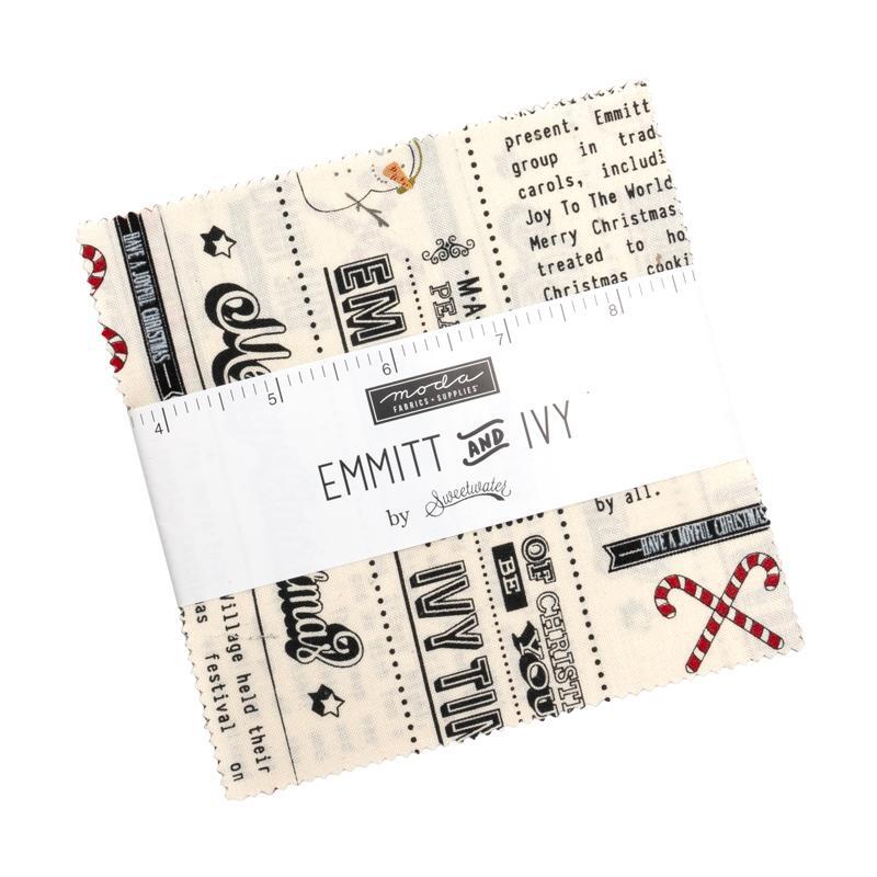 Emmitt and Ivy Charm Pack, isolated on a white background.