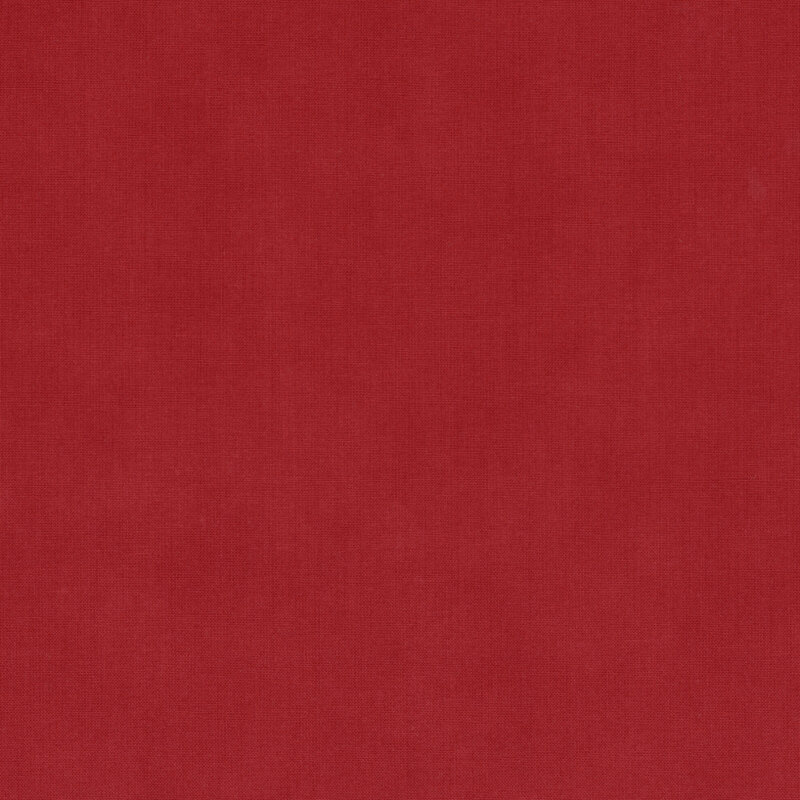 Solid red cotton fabric