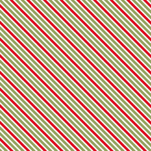 Diagonal stripes in red and olive green on a white background.