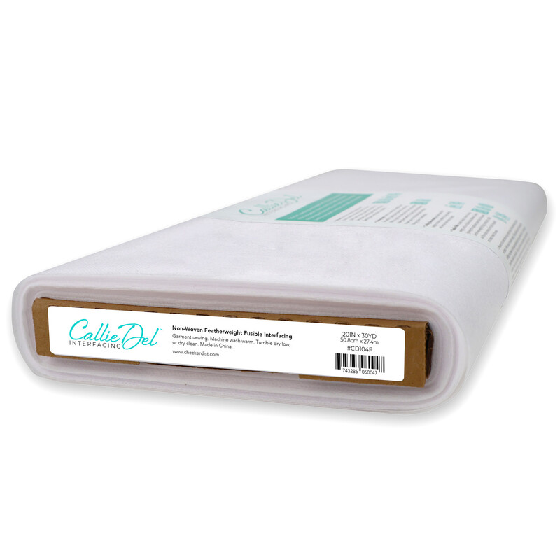 A bolt of the Callie Del - Non-Woven Featherweight Fusible Interfacing - 20