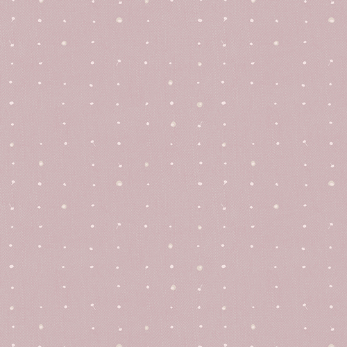 Tonal dots on a lightly textured light purple background.