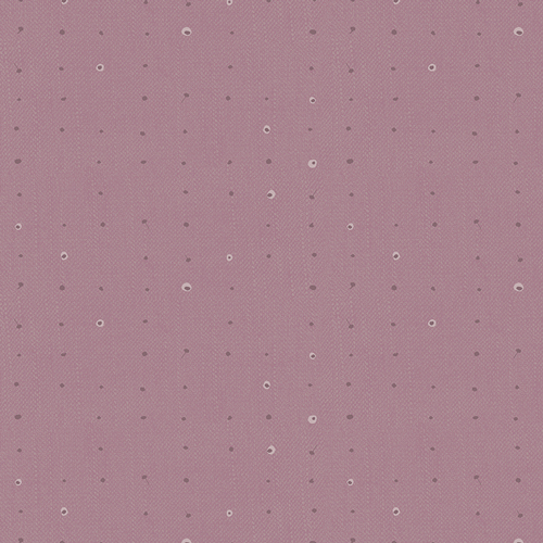 Tonal dots on a lightly textured light mauve background.