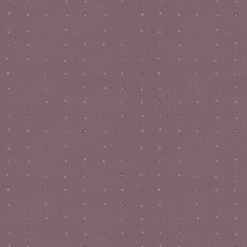 Tonal dots on a lightly textured mulberry purple background.