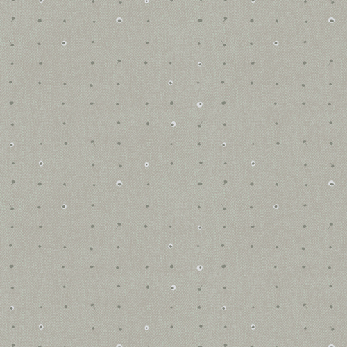 Tonal dots on a lightly textured sage green background.