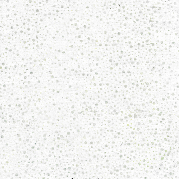 A light fabric with irregular gray dots on a white background.