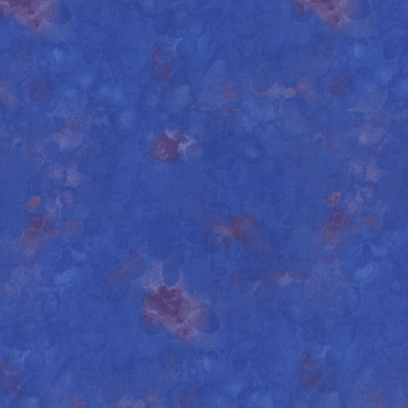 Blue abstract texture with soft, blended spots of darker blue and hints of maroon.