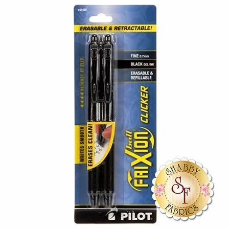 Frixion Clicker Pen 2 Pack - .7mm Black