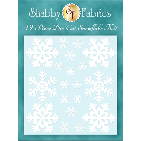 Blessings of Winter - Fresh Snow Die-Cut Snowflake Kit