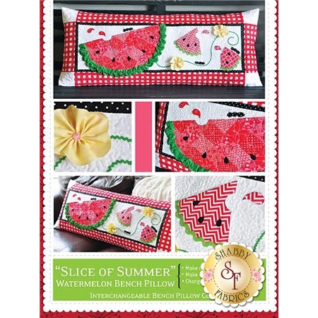 Kimberbell Designs Slice Of Summer Watermelon Bench Pillow Pattern