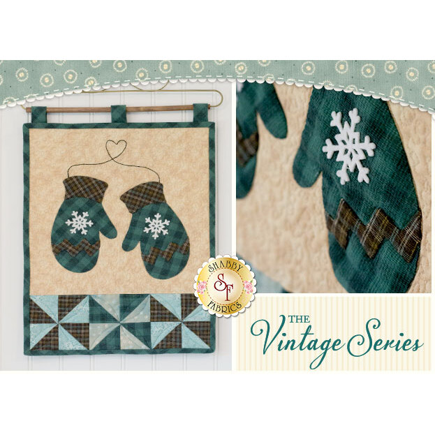 Vintage Series Wall Hanging - January - Pattern