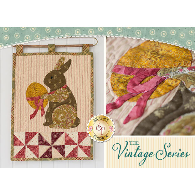 Vintage Series Wall Hanging - April - Pattern