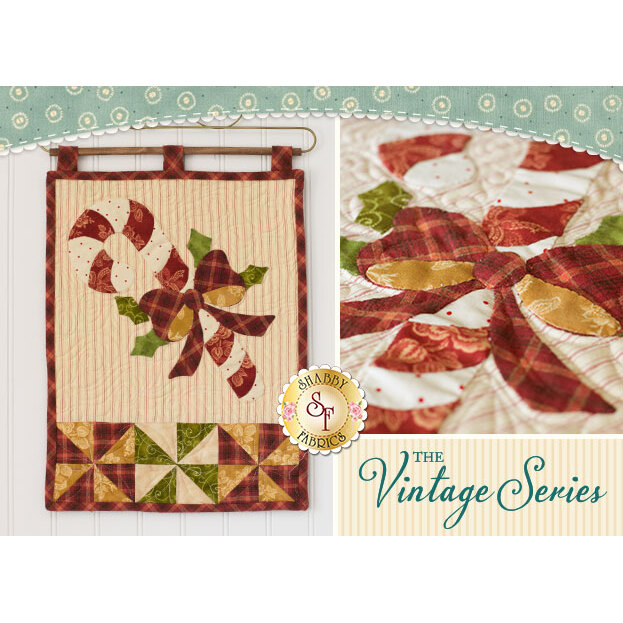 Vintage Series Wall Hanging - December - Pattern