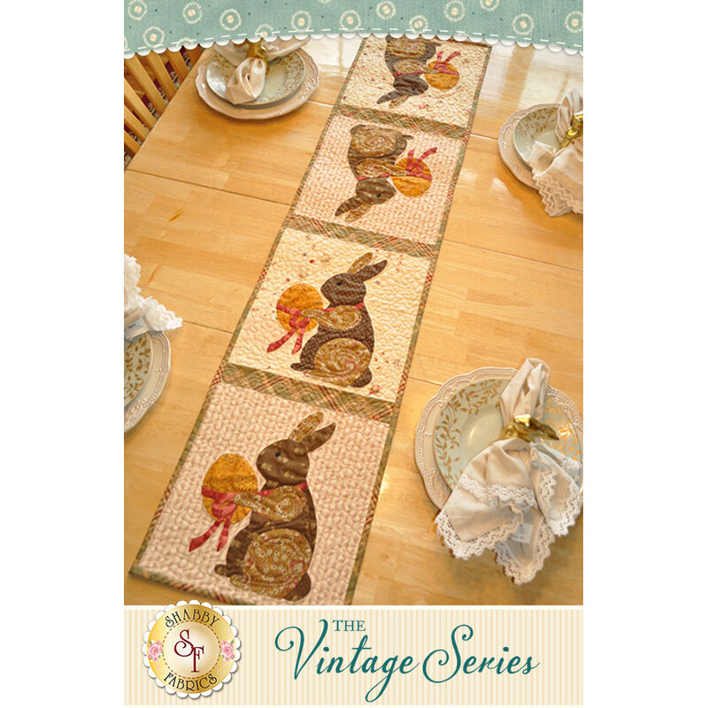 Vintage Series Table Runner - April - Pattern