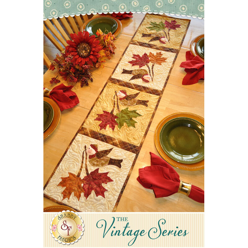 Vintage Series Table Runner - November - Pattern