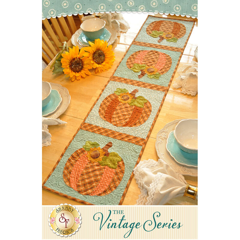 Vintage Series Table Runner - October - Pattern