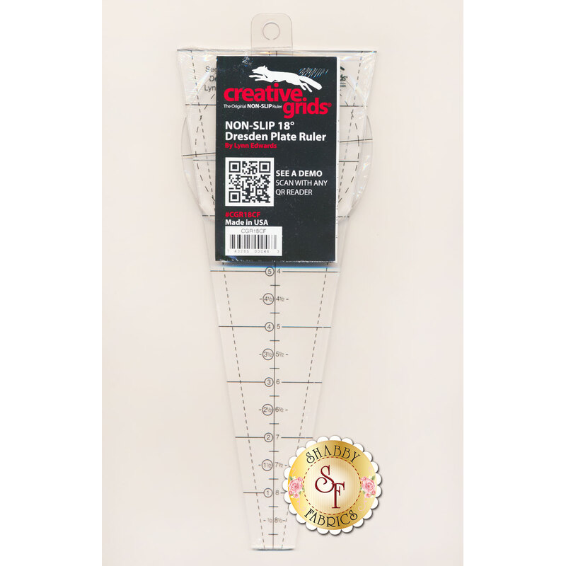 Creative Grids 18° Dresden Plate Ruler #CGR18CF