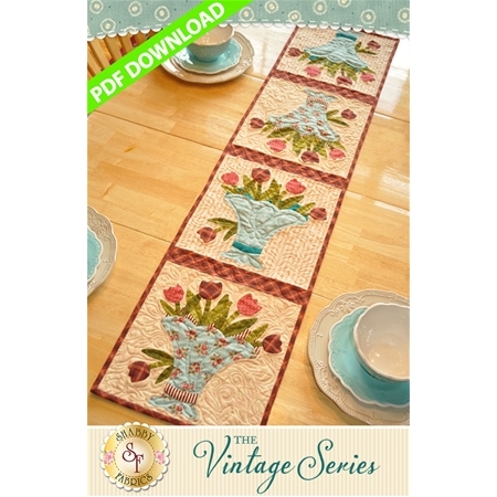 Vintage Series Table Runner - May - PDF Download