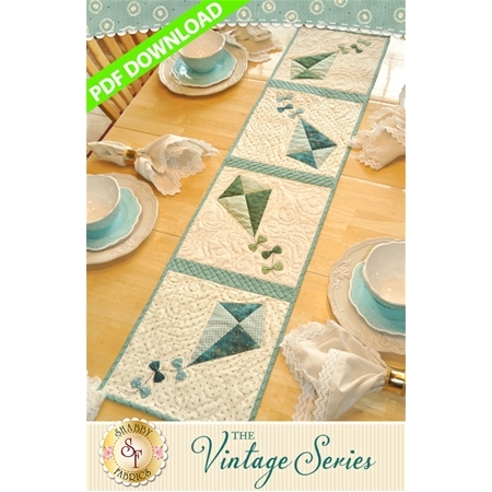 Vintage Series Table Runner - July - PDF Download
