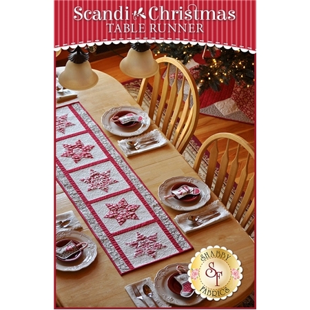 Scandi Christmas Table Runner Pattern