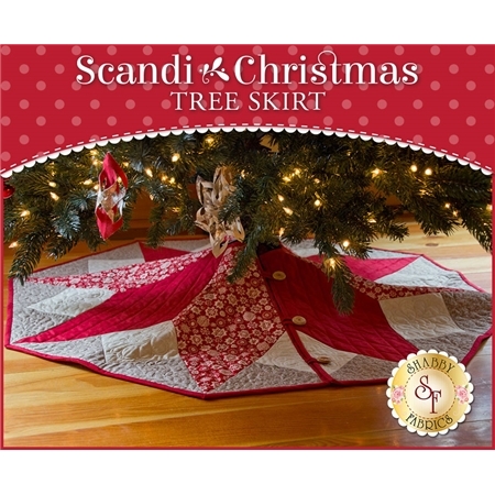 Scandi Christmas Tree Skirt Pattern