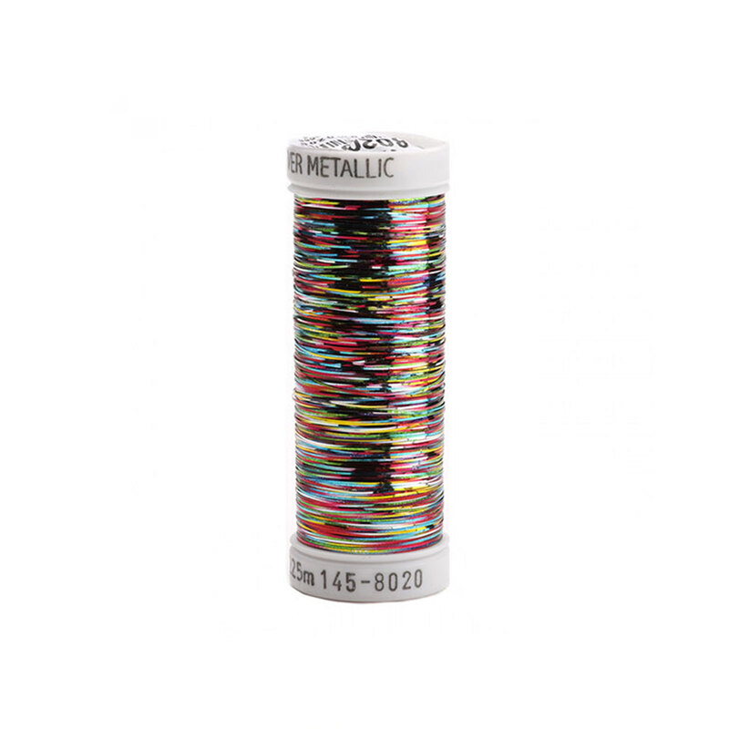 Sulky Sliver Metallic #8020 Multicolor Vibrant 40wt 250 yd Thread