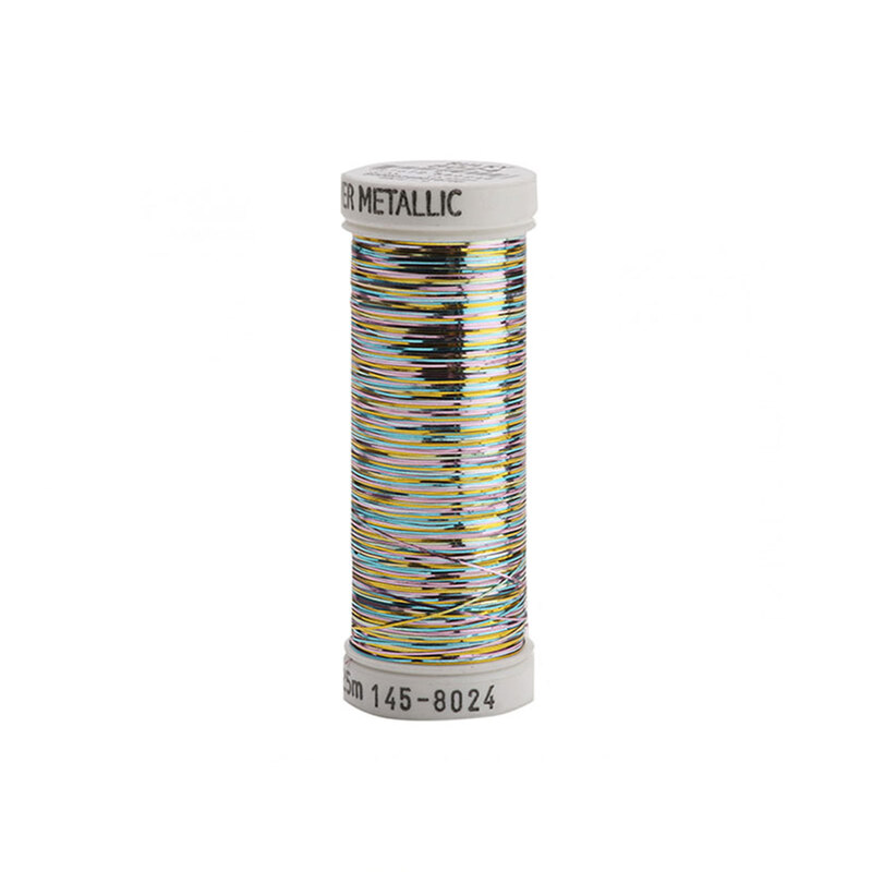 Sulky Sliver Metallic #8024 Multicolor Pastel 40wt 250 yd Thread