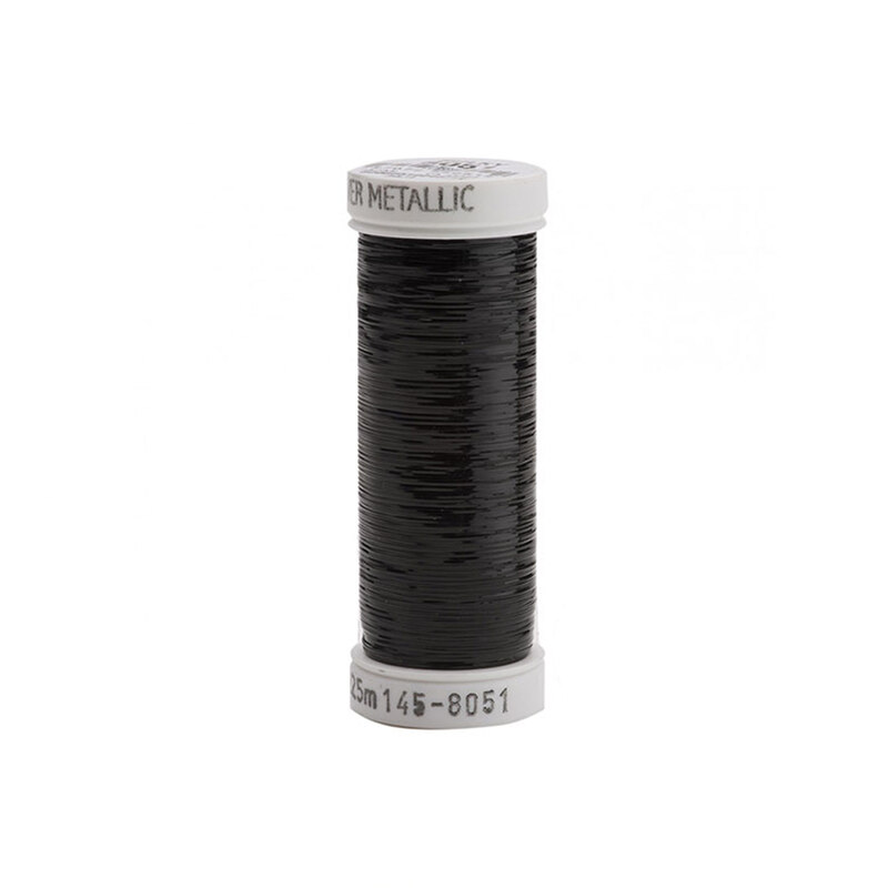 Sulky Sliver Metallic #8051 Black 40wt 250 yd Thread