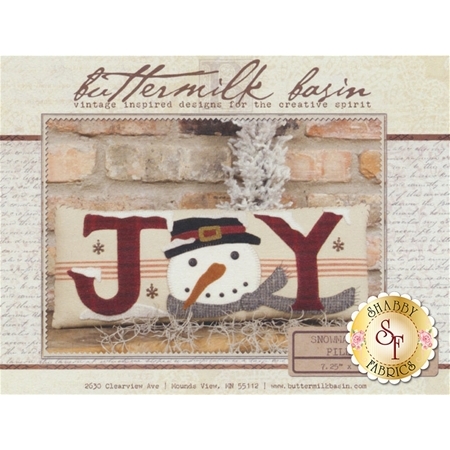 Snowman Joy Pillow Pattern