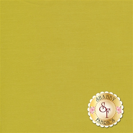 Bright olive green fabric features light texture design | Shabby Fabrics | Shabby Fabrics