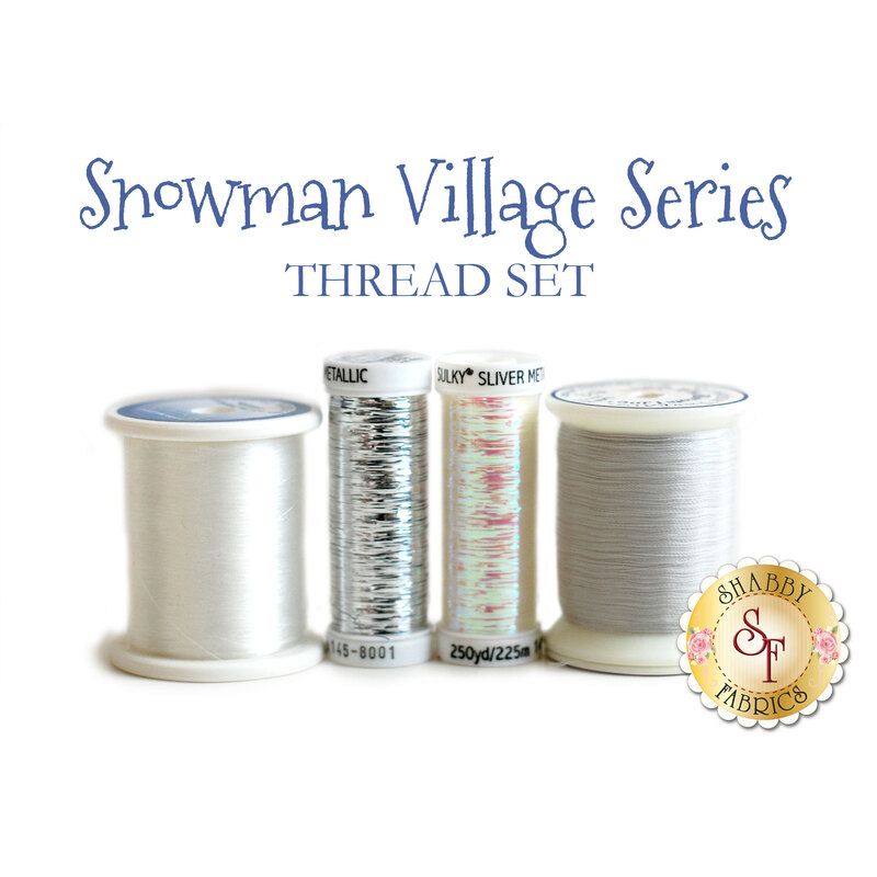 Snowman Village Series - 4pc Thread Set