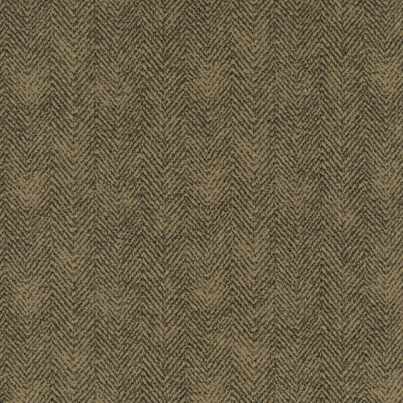 taupe flannel fabric with a subtle herringbone texture