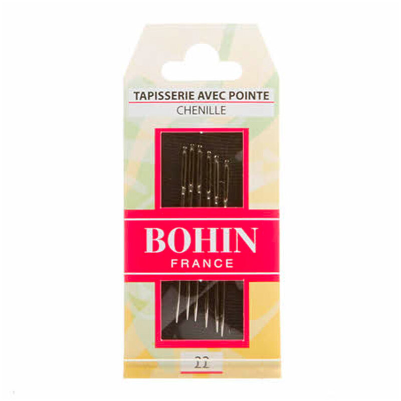 Bohin Chenille Needles - Size 22 6ct
