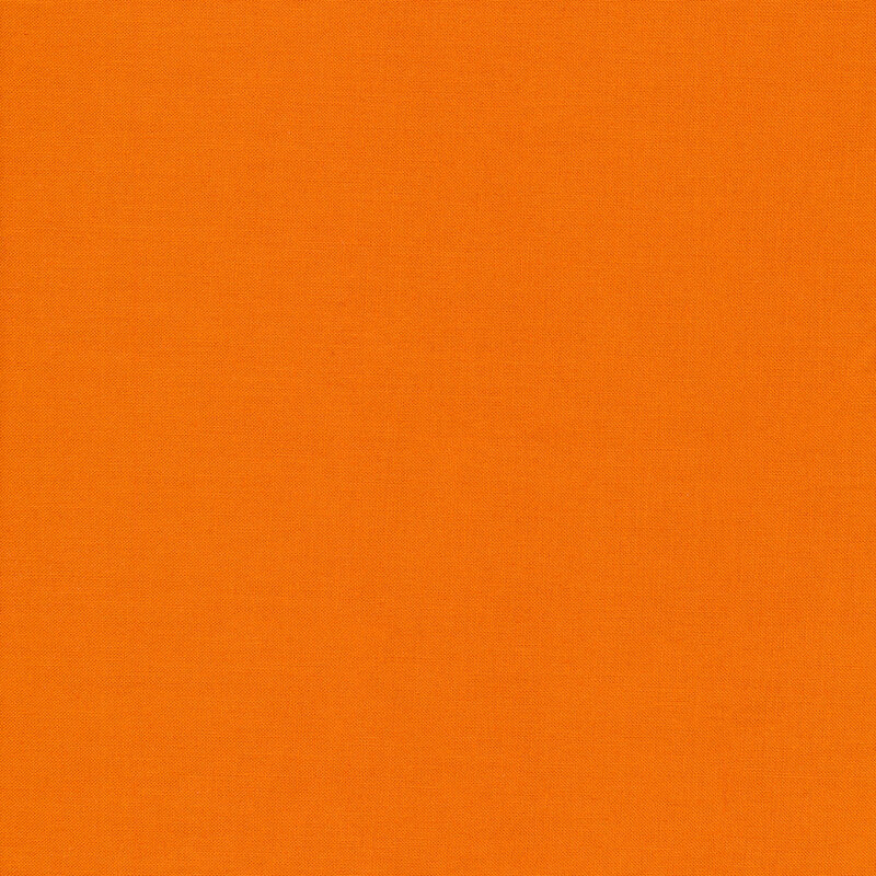 Solid bold orange fabric | Shabby Fabrics