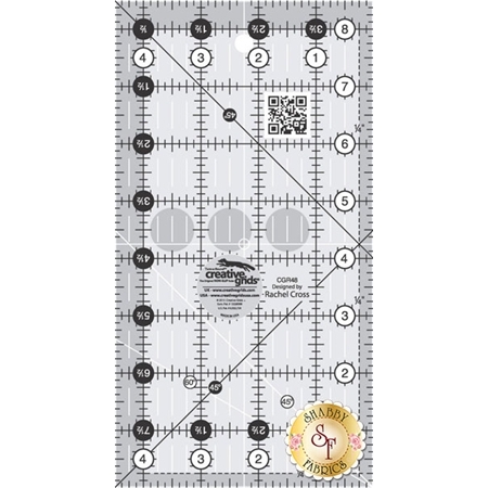 Creative Grids - 4½" x 8½" Ruler #CGR48