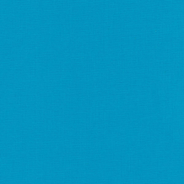 Solid bright turquoise blue fabric | Shabby Fabrics