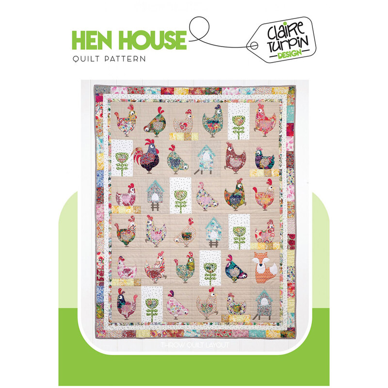 An image of the Hen House Pattern on a white background